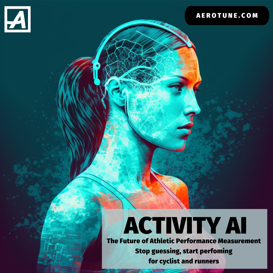 Image depicting Activity AI, a neural network and a female athlete